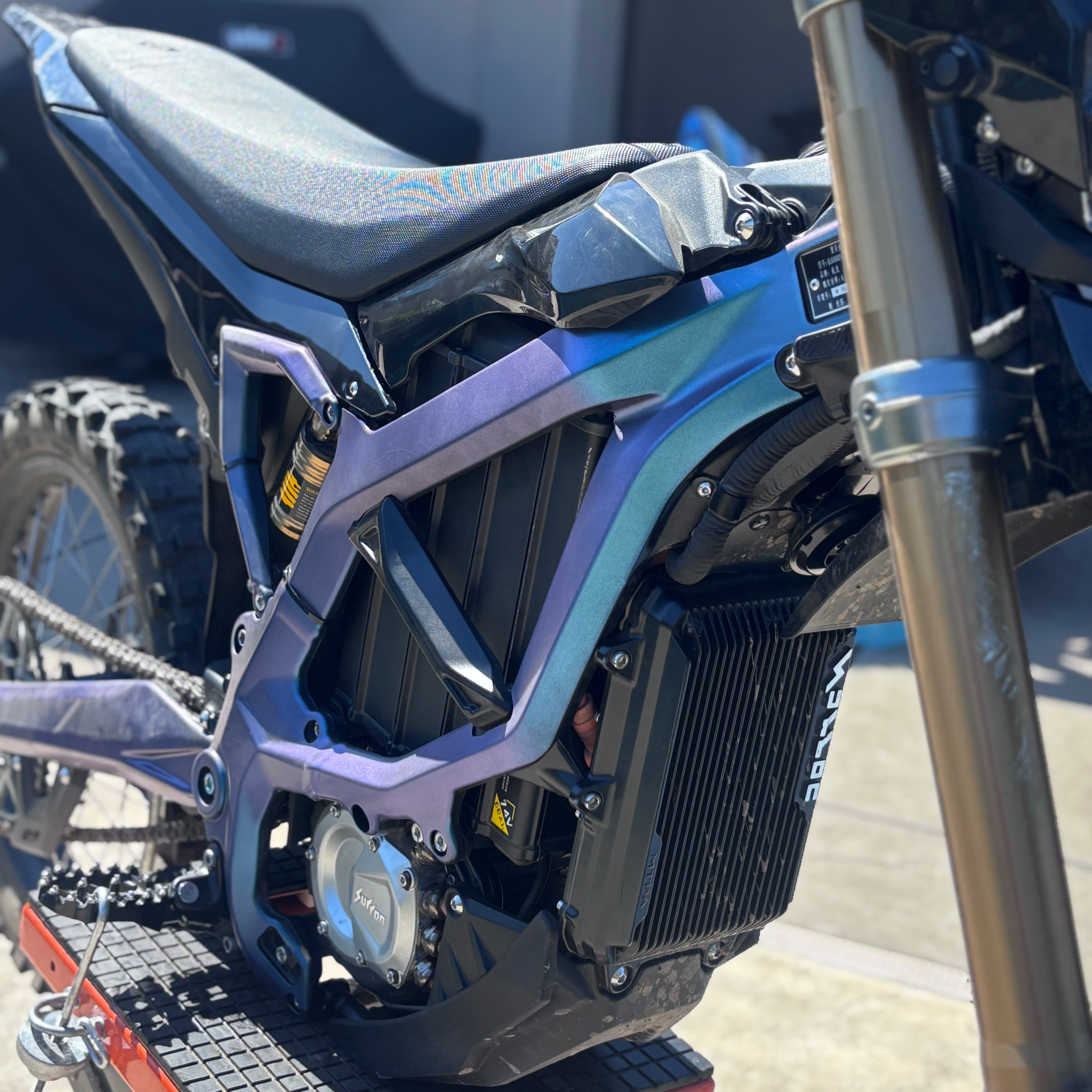 Surron Ultra Bee "Painted" frame guards