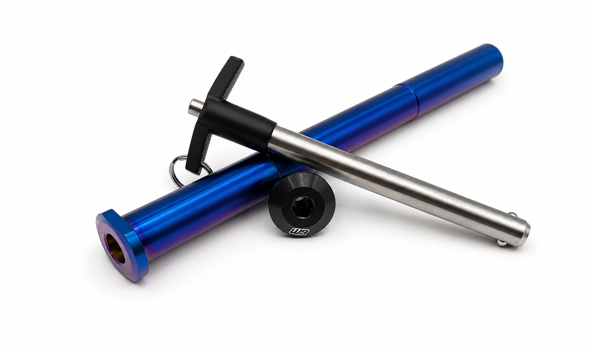 Talaria Komodo Titanium Rear Axle with Quick-Pull Handle | Warp 9