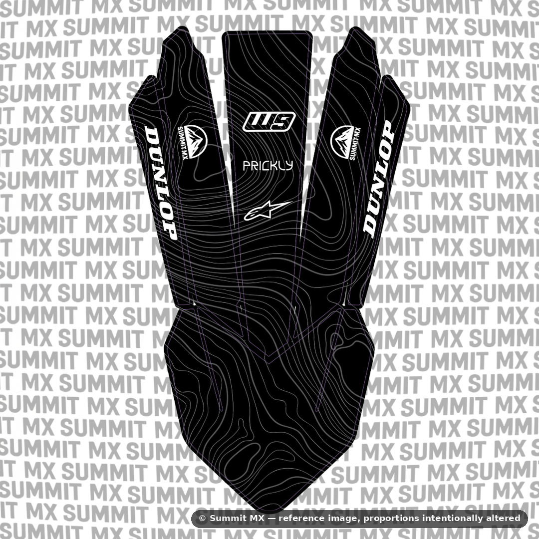 KTM 85 Front Fender Decal | Custom Vinyl Graphics