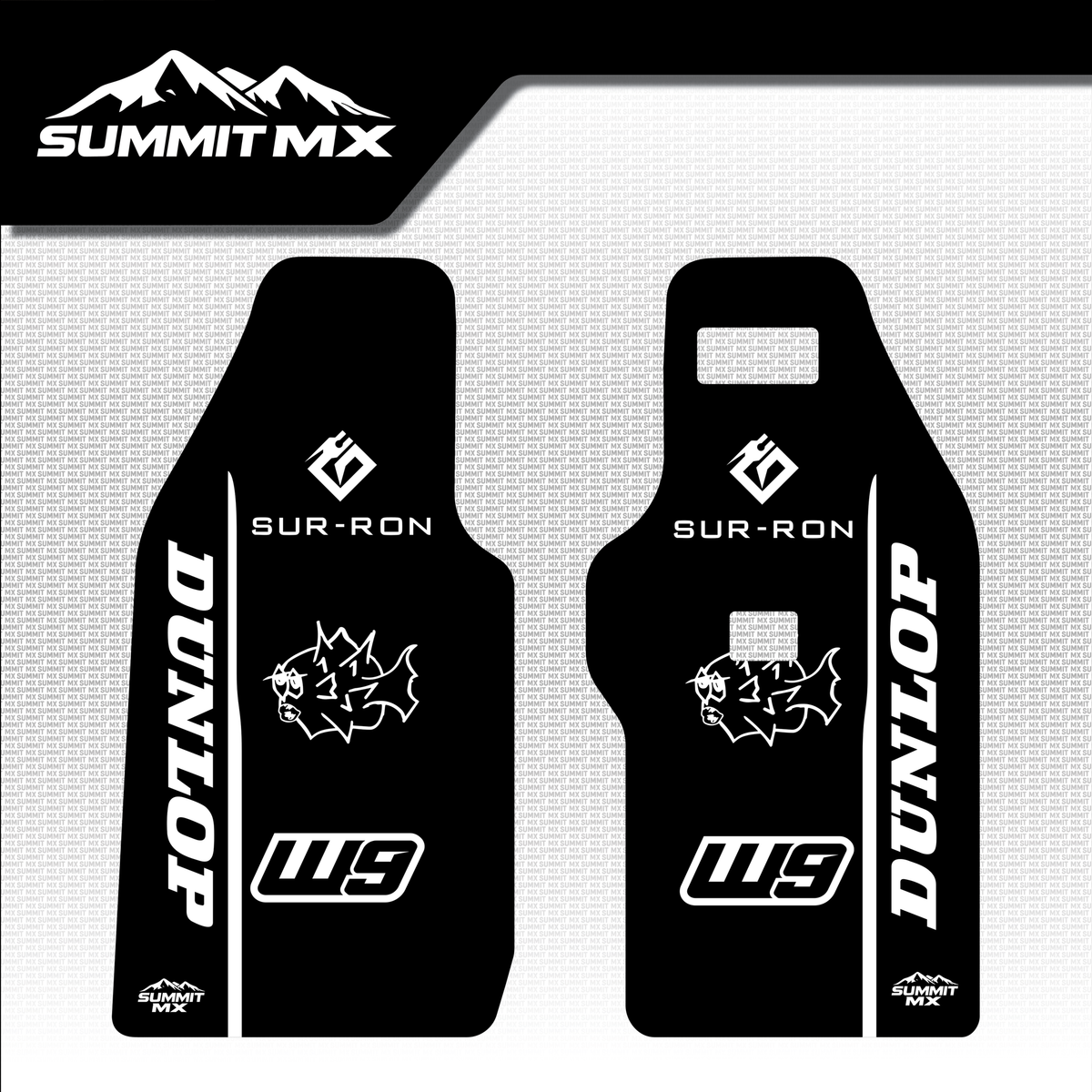 Surron Storm Bee Fork Guard Decals | 9 Finishes