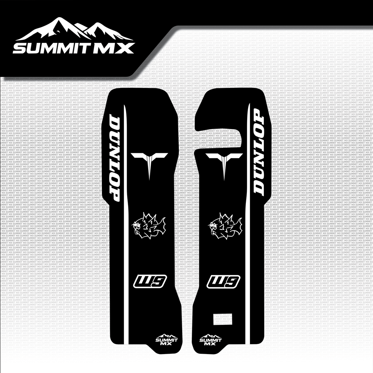 Talaria Komodo Fork Guard Decals – Custom E-Moto Graphics