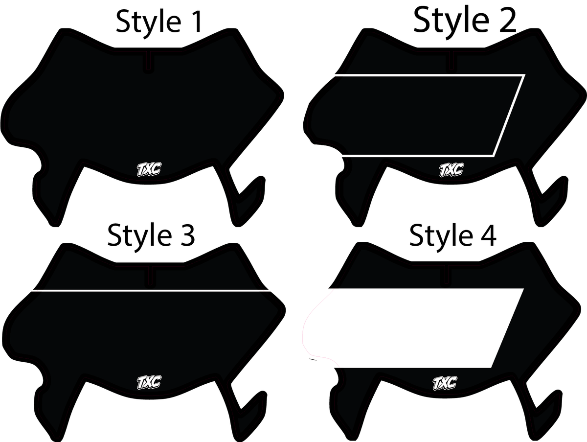 TXC UltraBee Plate Decal