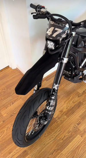 Front and rear fender suede