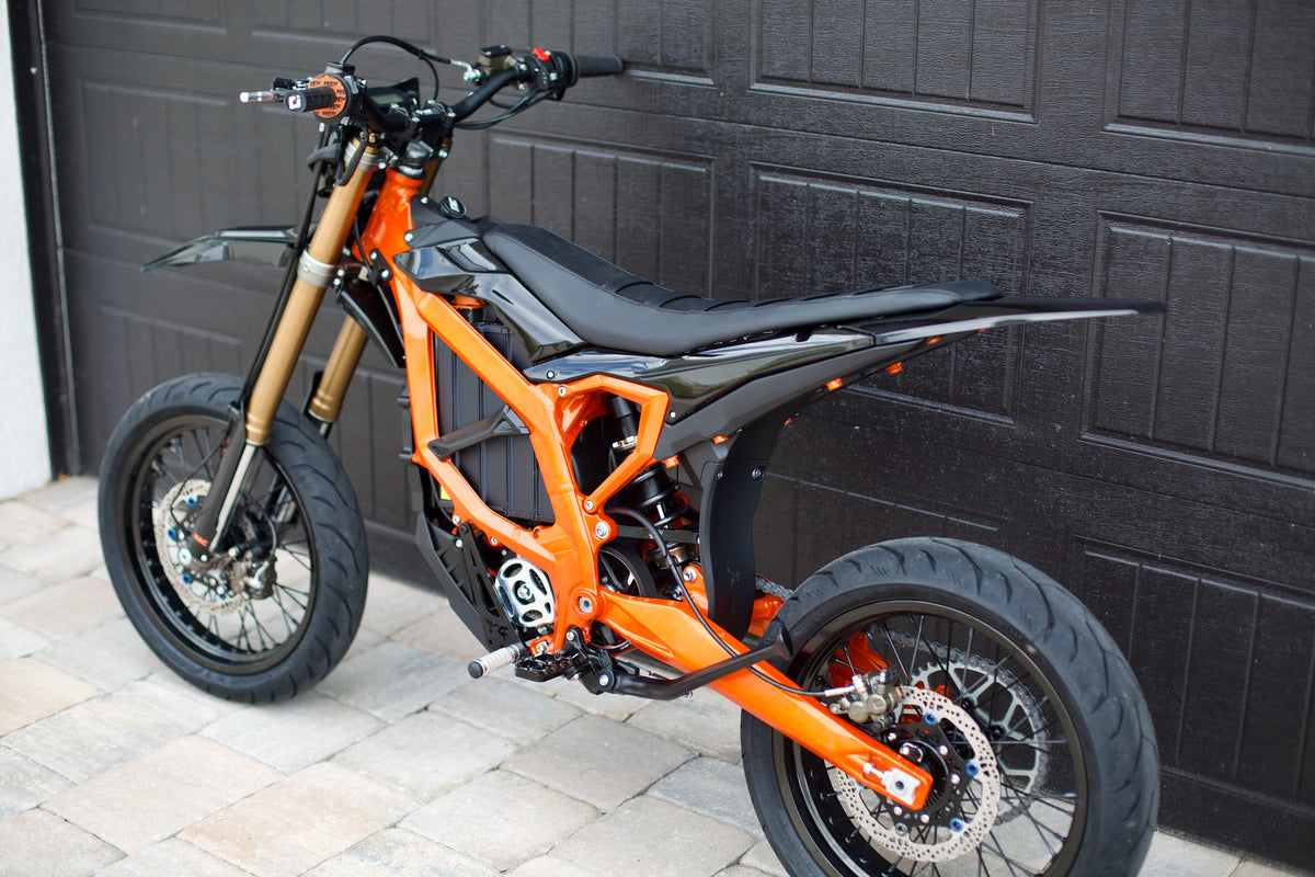 Surron Ultra Bee | Custom Bike Build | Orange Powder Coat + Upgrade Package