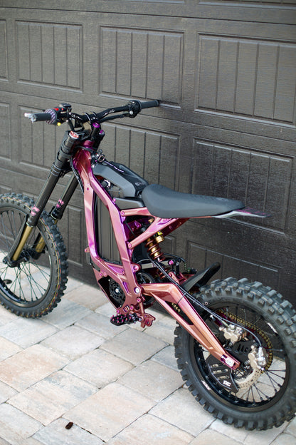 Surron Light Bee | Custom Bike Build | Pink Powder Coat + Pinkout Package
