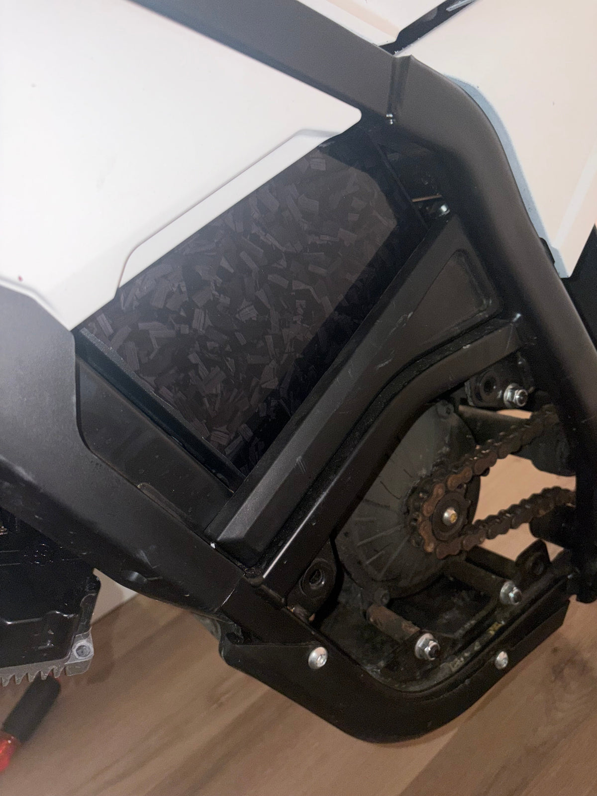 Yozma IN10 Carbon-Style Battery Wrap | Precut Vinyl