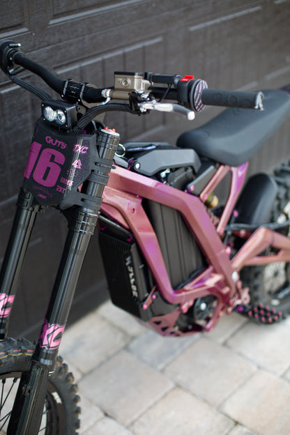 Surron Light Bee | Custom Bike Build | Pink Powder Coat + Pinkout Package