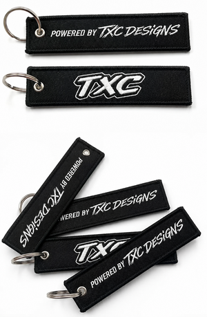 TXC Jet Tag Keychain