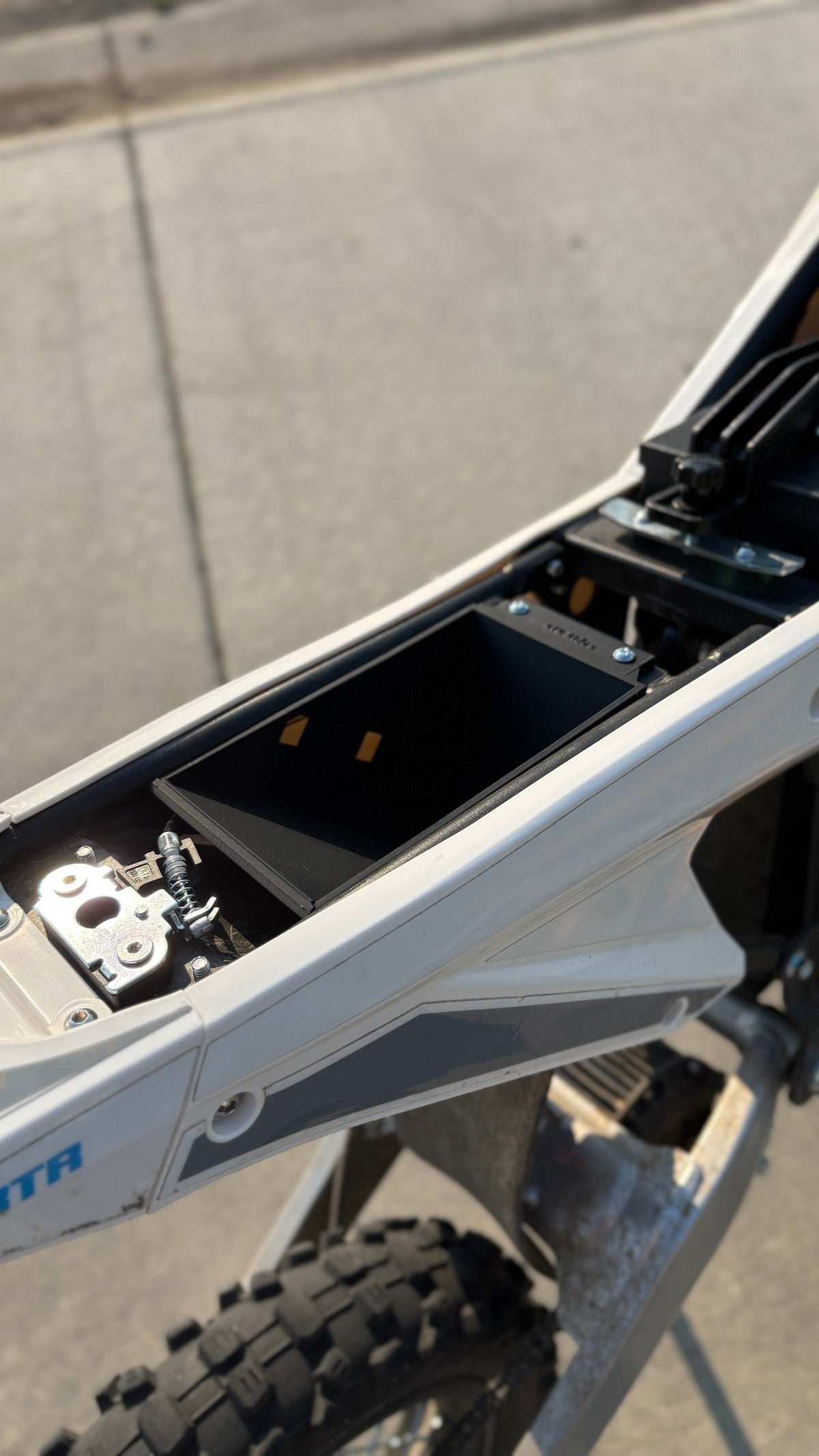 ETM RTR Under-Seat Storage Box | Tool & Gear Organizer