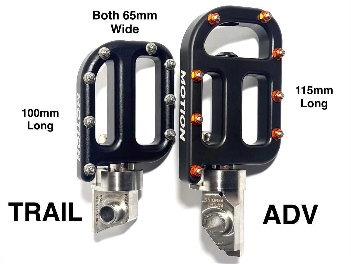 Flex-Mount Footpeg Platforms for Surron Light Bee X, E Ride Pro & 79Bike