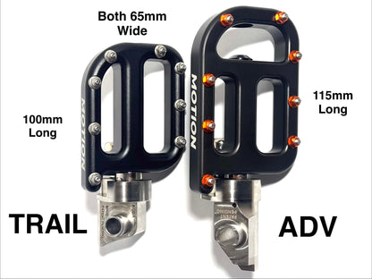 Flex-Mount Footpeg Platforms for Surron Light Bee X, E Ride Pro & 79Bike