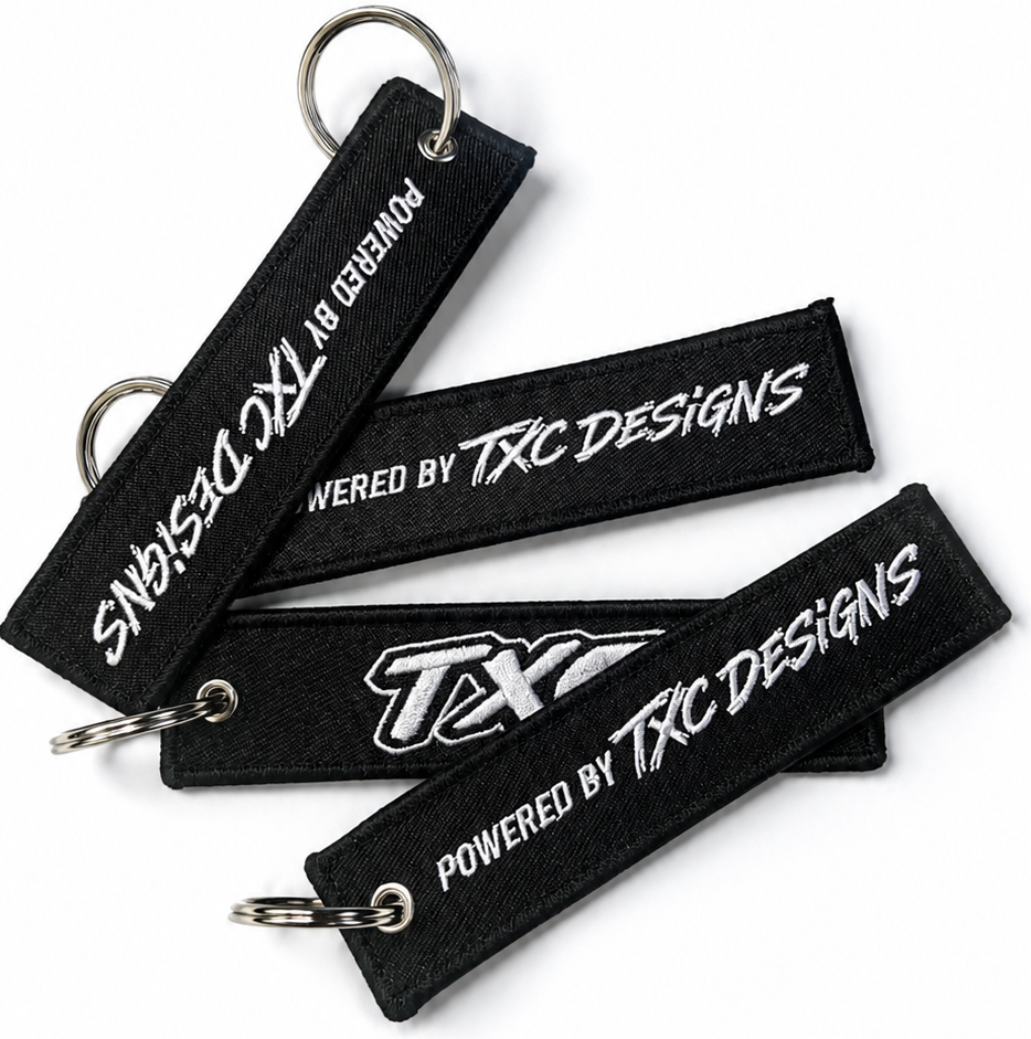 TXC Accessories | Jet Tag Keychain | TXC Designs