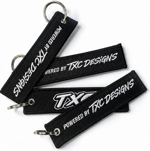 TXC Jet Tag Keychain