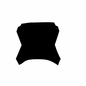 Yozma front plate vinyl decal, available from TXC Designs
