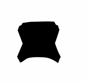 Yozma front plate vinyl decal, available from TXC Designs