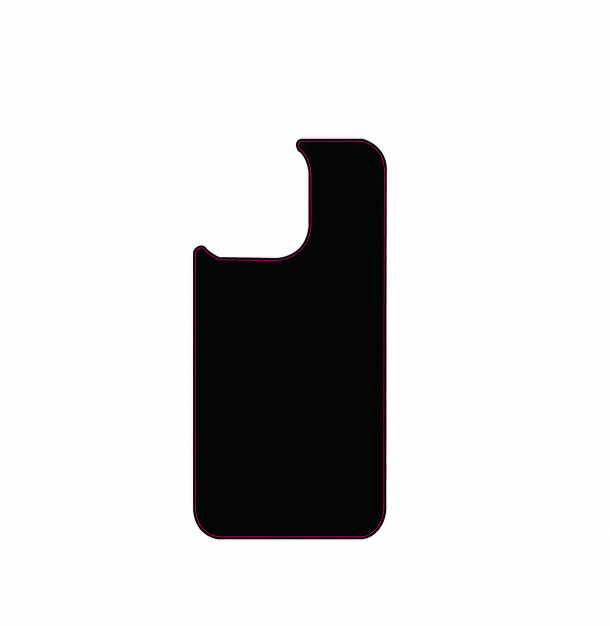 Phone case vinyl decal with camera cutout, available from TXC Designs