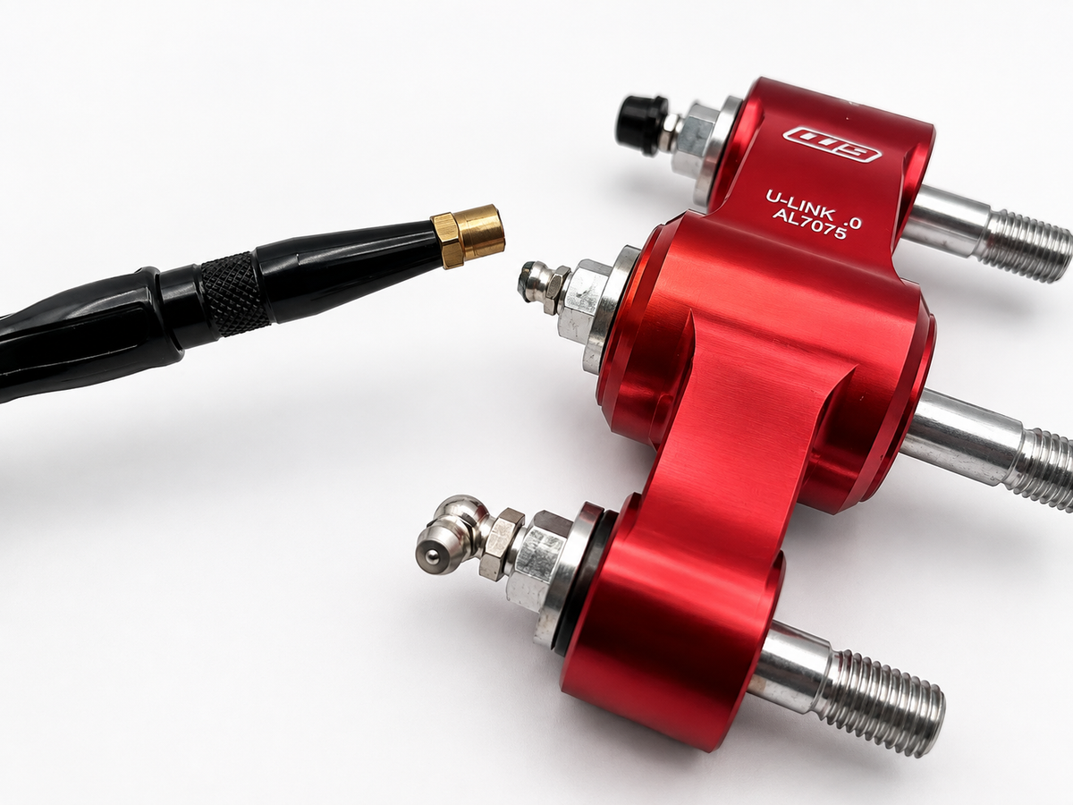 Warp 9 Grease Gun Kit for E-Moto & Motorcycle Linkages
