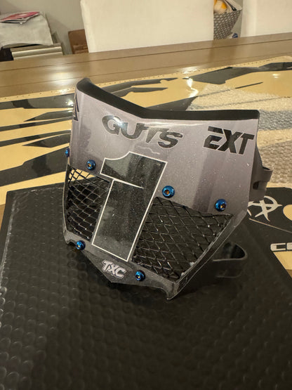 Selected E-Moto Fitment | TXC Vented Plate | Titanium Finish