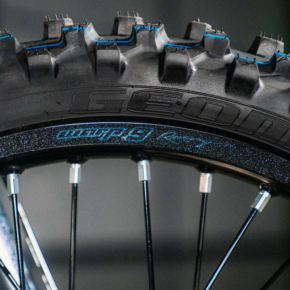 E-Moto Rim Decals | 8-Piece Vinyl Wheel Kit