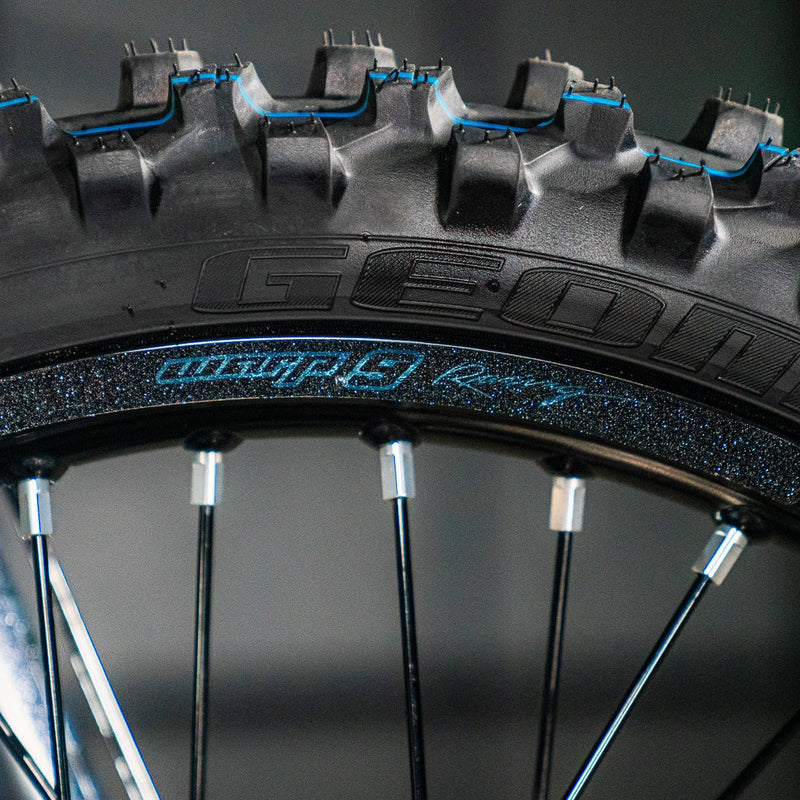 E-Moto Rim Decals | 8-Piece Vinyl Wheel Kit