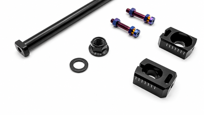 Warp 9 12mm Rear Axle Kit for E-Ride Pro SR/3.0