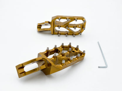 Warp 9 Elite E-Moto Foot Pegs for Surron, E-Ride Pro & More