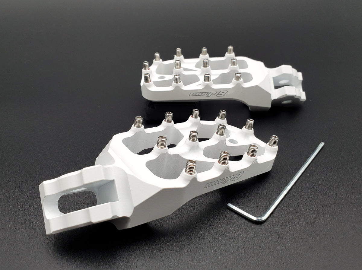 Warp 9 Elite E-Moto Foot Pegs for Surron, E-Ride Pro & More