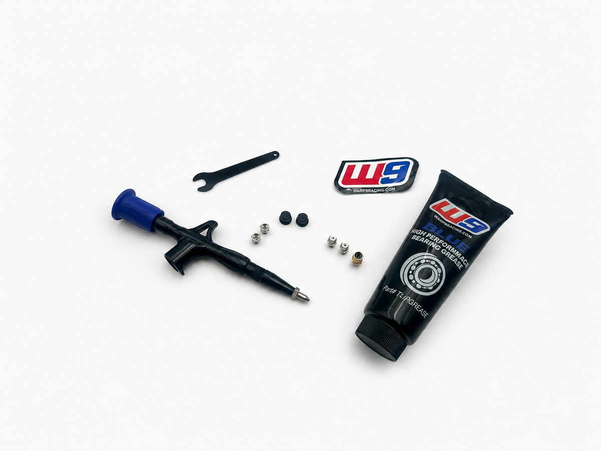 Warp 9 Grease Gun Kit for E-Moto & Motorcycle Linkages
