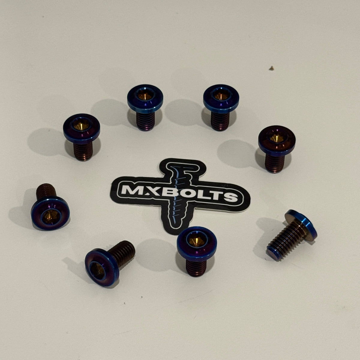 Tuttio Titanium Rotor Bolts – 4 or 8 Bolt Set