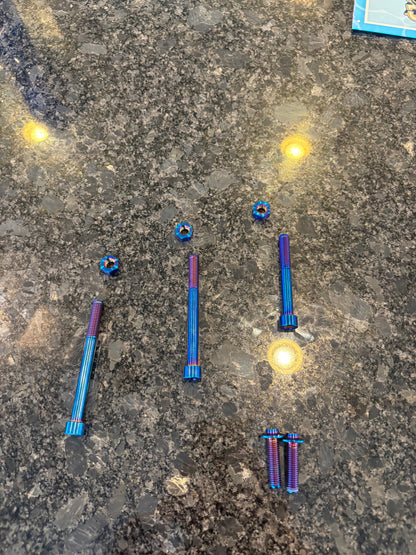 Talaria X3 Pro Titanium Suspension Bolt Kit | Grade 5