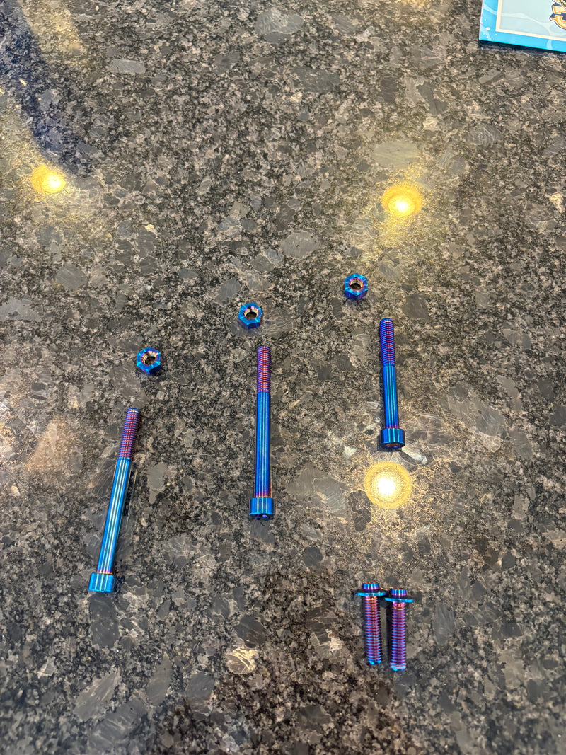 Talaria X3 Pro Titanium Suspension Bolt Kit | Grade 5