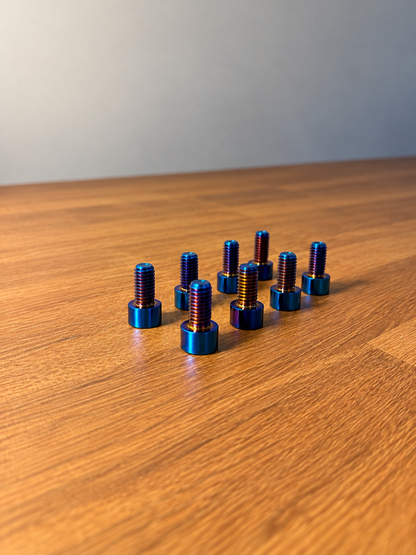 Surron Ultra Bee Grade 5 Titanium Accent Bolts (8-Piece)