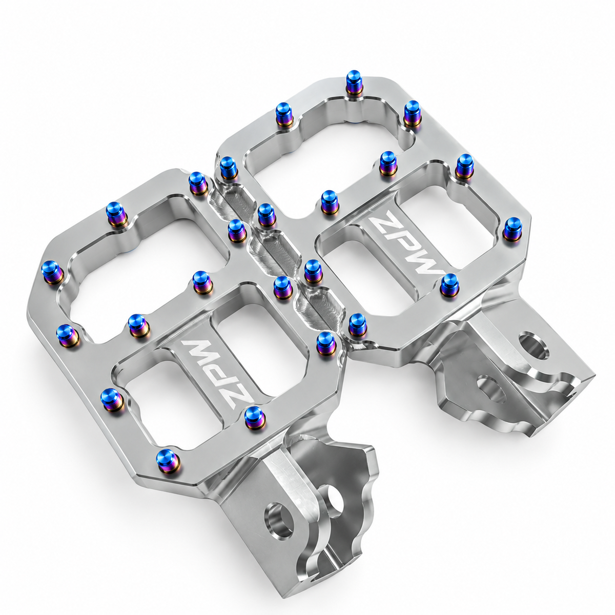 Mini E-Moto Foot Pegs with Titanium Grip Bolts
