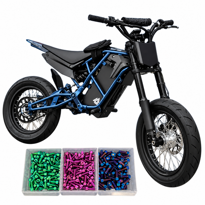 Ebox Titanium Bolt Kit – 30-Piece Full Set