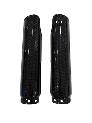LBX Fork Guards Pair — Carbon Fiber