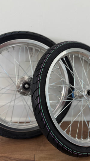 17" CST Chrome LBX/Eride Supermoto Kit