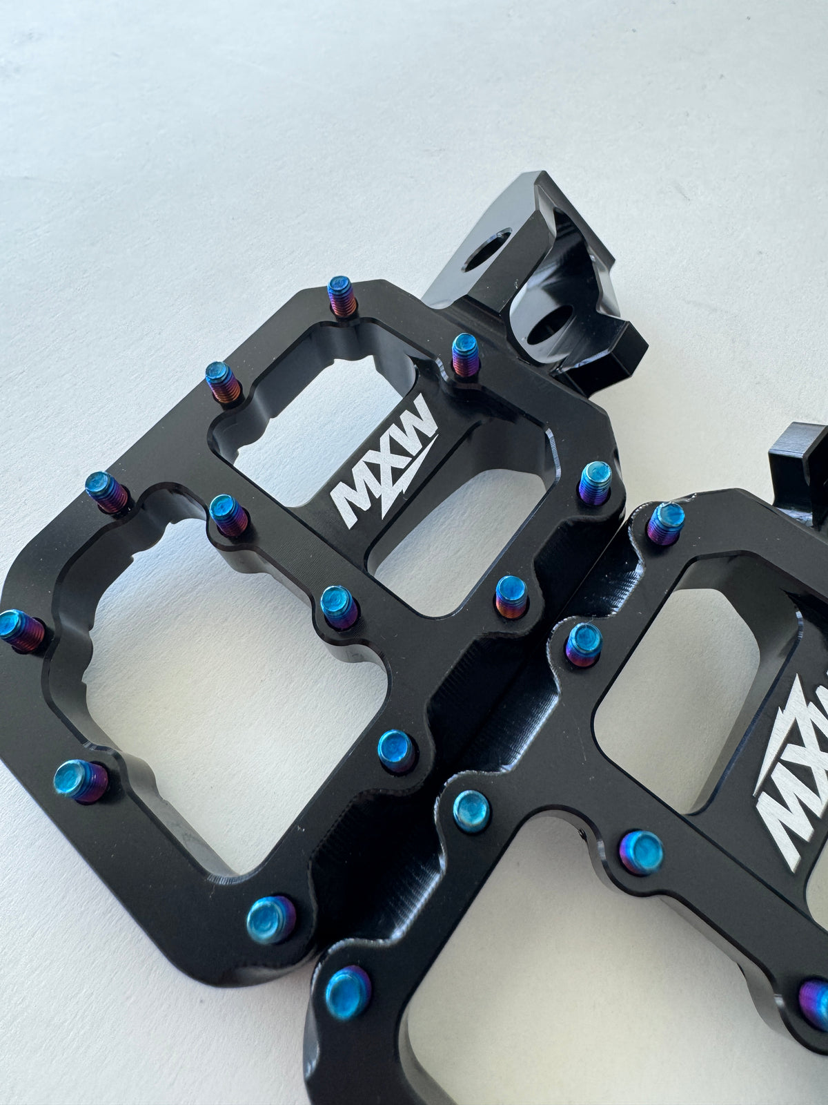 Titanium Black Wide Pegs