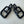 Titanium Black Wide Pegs