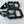 Titanium Black Wide Pegs