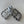 Titanium Chrome Wide Pegs