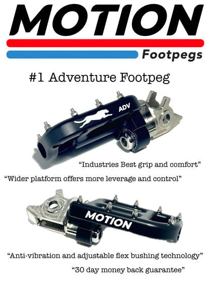 Flex-Mount Footpeg Platforms for Surron Light Bee X, E Ride Pro & 79Bike