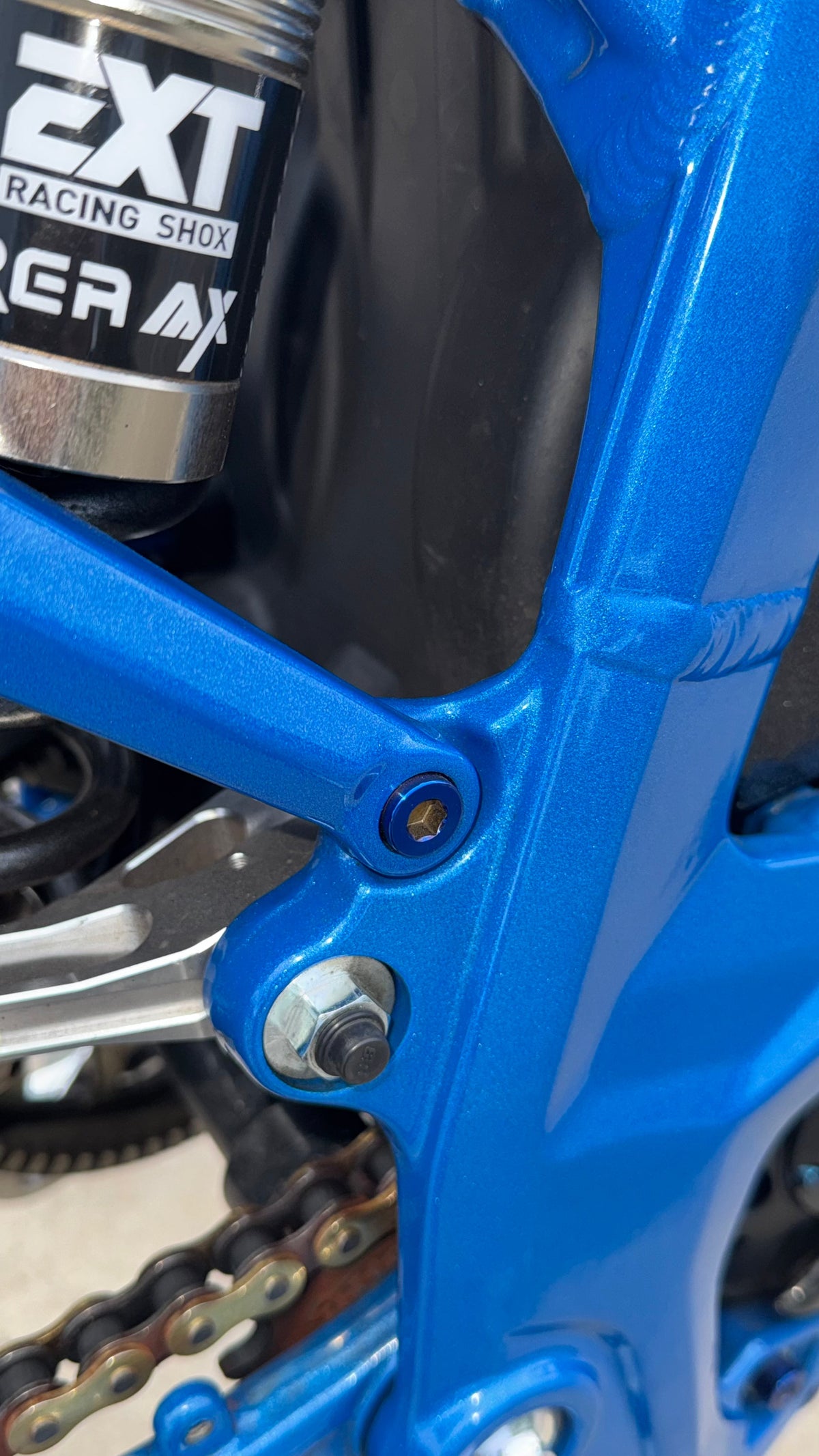 E-Moto Titanium Subframe Bolt Set – 4-Piece