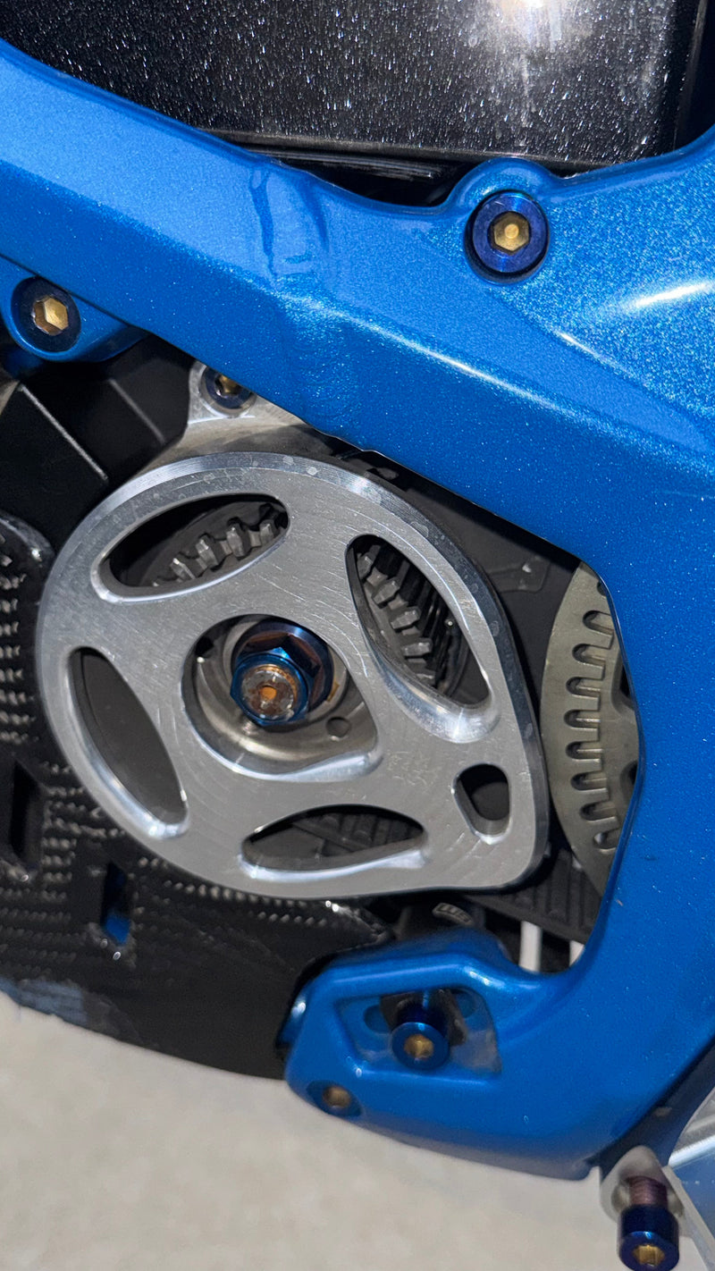 E Ride Pro SS/SR Cockpit & Fork Titanium Bolt Kit — 17 Bolts