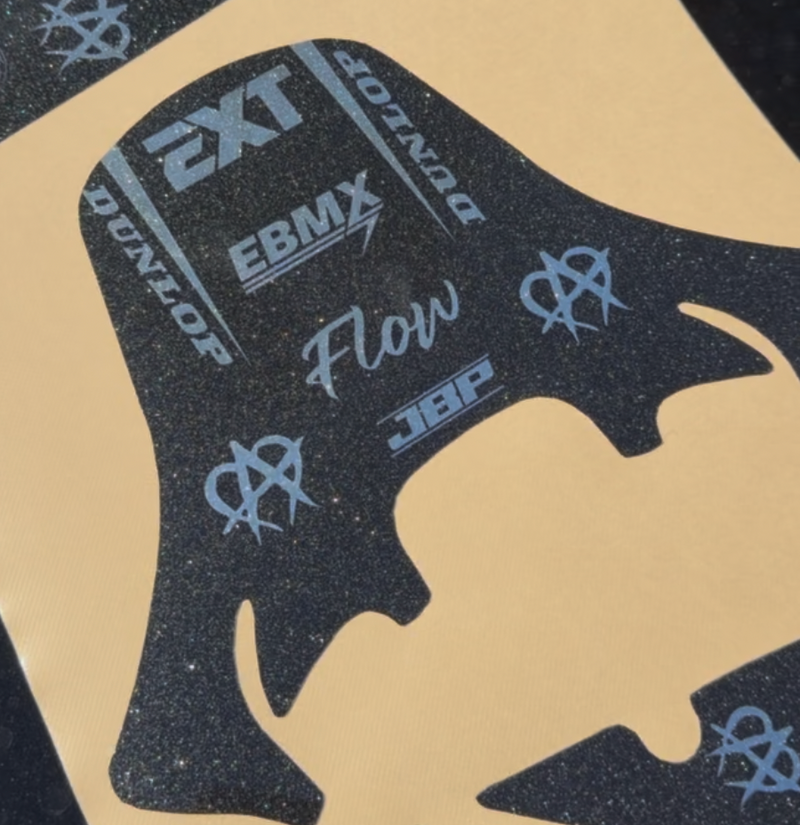 Talaria XXX Mudguard Decals – 5 Vinyl Finishes