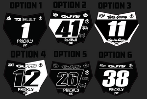 TXC MotoCutz Plate Decal