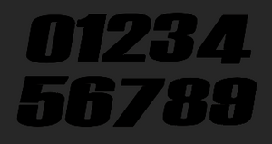 TXC ODI Plate Decal