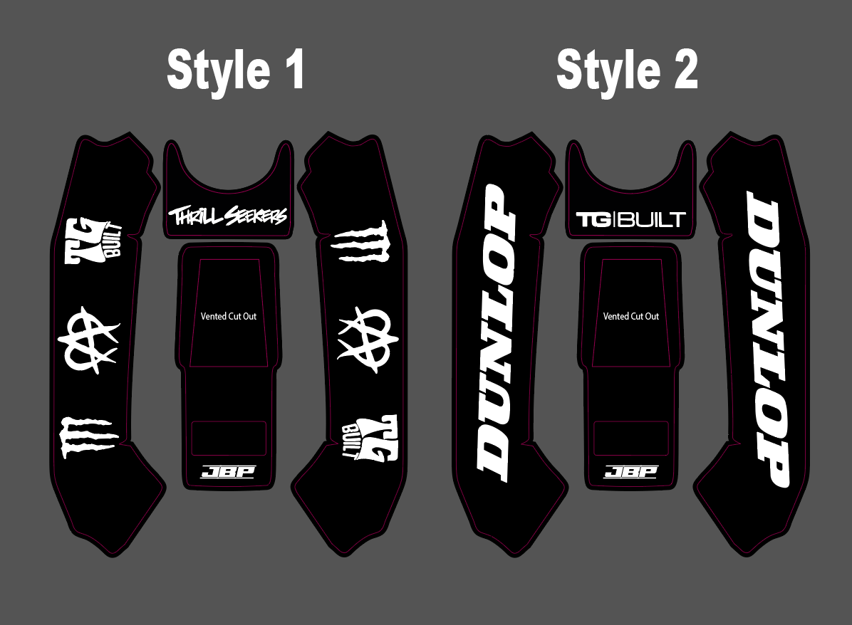 Surron LBX Vented Battery Lid with Custom Graphics