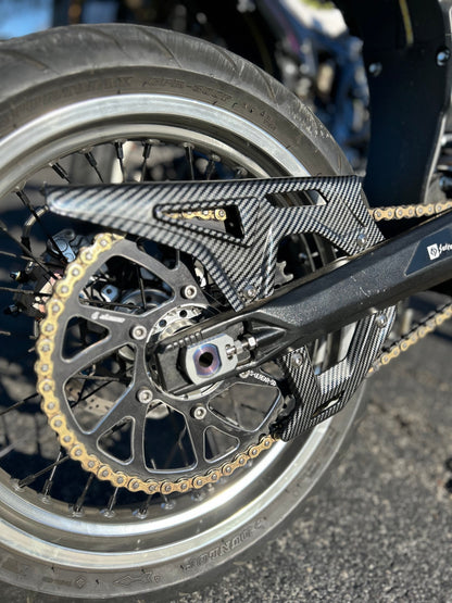Surron Ultra Bee Upper Chain Guard | Carbon Look