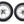 12” CHROME Supermoto Wheel Set Kit Tuttio/Yozma/HeyBike/Razor