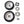 12” CHROME Supermoto Wheel Set Kit Tuttio/Yozma/HeyBike/Razor